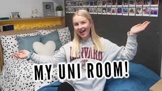 UNIVERSITY ROOM TOUR  first year halls [upl. by Ahsekad]