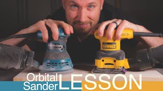 Orbital Sander Basics  Beginner Tool [upl. by Ezara888]