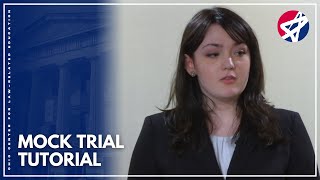 High School Mock Trial Video Tutorial [upl. by Burl]