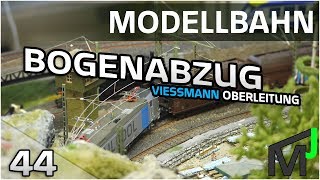 Bogenabzug Anleitung von Viessmann Oberleitung  Modelleisenbahn H0 [upl. by Aiuqcaj]