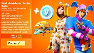 The Secret PAJAMA SKIN BUNDLE in Fortnite [upl. by Anawk879]