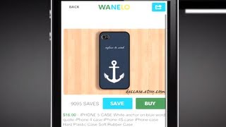 Wanelo Makes Shopping Social [upl. by Fredi]