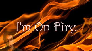 Bruce Springsteen  Im On Fire Lyrics [upl. by Estrin]