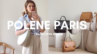 7 CLASSY amp CHIC FRENCH HANDBAGS  POLENE PARIS REVIEW [upl. by Ahsieker]