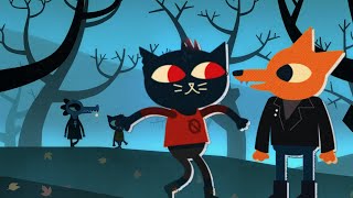 Night In The Woods music  thunderstorm sounds [upl. by Kirre]