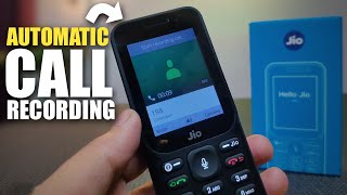 Jio Phone me Call Recording kaise kare Automatic setting se  Call Recording in JioPhone [upl. by Levina]