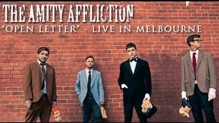 The Amity Affliction  Open Letter LIVE [upl. by Anahsar]