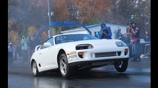 Nyce1s  Joel Grannas Racing 6 Speed Toyota Supra at IFO Atco Dragway [upl. by Eaned]