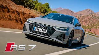 NEW Audi RS7 Sportback Road Review  Carfection 4K [upl. by Ashling]