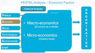 PESTEL analysis Economic factors [upl. by Rosemonde]