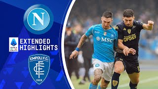 Napoli vs Empoli  Extended Highlights  Serie A  CBS Sports Golazo [upl. by Ethben]