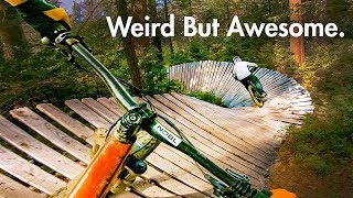 The WEIRDEST Bike Park [upl. by Dorena]