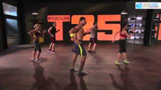 FOCUS T25 Workout  25 MINUTES 5 DAYS A WEEK 100 RESULTS [upl. by Whitehouse]