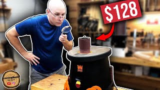 Testing The Cheapest Oscillating Spindle Sander On AMAZON [upl. by Ara421]