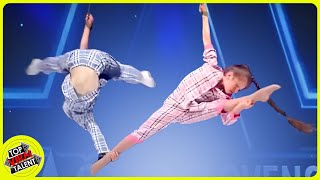 Kid Dancers MOVE JUDGES TO TEARS with EMOTIONAL AERIAL DANCE Performance [upl. by Dorison]