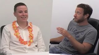 Dave Portnoy Interviews Potential Barstool HQ Interns [upl. by Nywde]