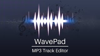 WavePad Audio Editing Tutorial  MP3 Track Editor [upl. by Aryk919]