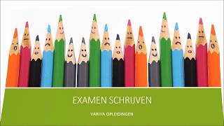 Examen Nederlands  Schrijven [upl. by Yajiv]