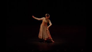 Teentaal  Kathak Performance by Aarya Kini [upl. by Arhna]