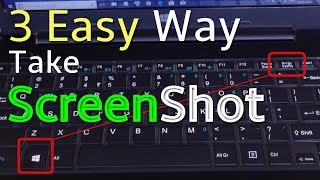 How to take a screenshot on a PC or Laptop any Windows [upl. by Fanchan368]