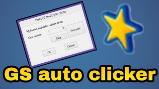 COMO FUNCIONA O GS AUTO CLICKER TUTORIAL [upl. by Airednaxela]