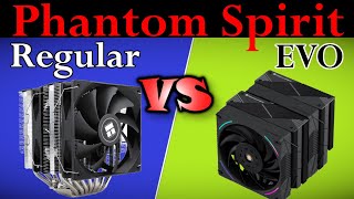 Review Thermalright Phantom Spirit 120 vs EVO [upl. by Alvarez]