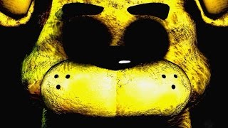 Five Nights at Freddys GOLDEN FREDDY JUMPSCARE [upl. by Fanni]