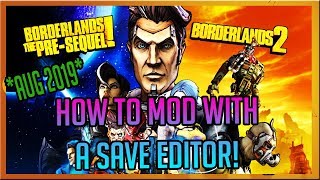 HOW TO MOD BORDERLANDS 2  How to Download amp Use Gibbed Save Editor On PC Borderlands 2  TPS [upl. by Ennaillij264]