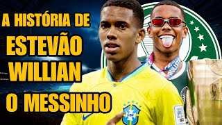 A CONTROVÉRSIA HISTÓRIA DE ESTEVÃO WILLIAN DO PALMEIRAS O MESSINHO [upl. by Haret]