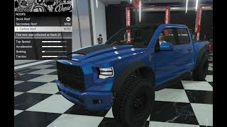 GTA 5  DLC Vehicle Customization  Vapid Caracara 4x4 Ford Raptor and Review [upl. by Mairim]