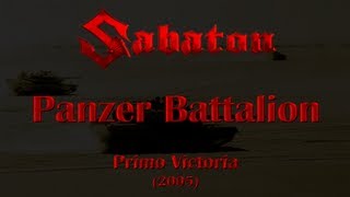 Sabaton  Panzer Battalion Lyrics English amp Deutsch [upl. by Parthinia]