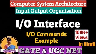 L41 IO Interface  Input Output Interface  IO Commands  Computer Architecture  COA  CSA [upl. by Thagard]