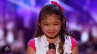 angelica hale girl on fire americas got talent 2017 [upl. by Gnah]