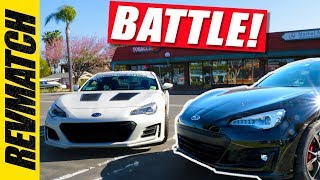 Turbo vs Supercharged BRZ Shootout [upl. by Vlad]