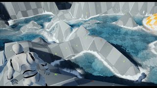 Shallow Water WIP  Unreal Engine 4 [upl. by Esekram]