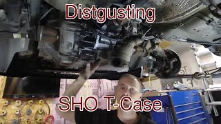 Ford Taurus Transfer Case Replacement GROSS [upl. by Ydnih321]