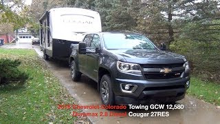 2016 Colorado Diesel and 2018 Cougar 27RES [upl. by Alimrahs]