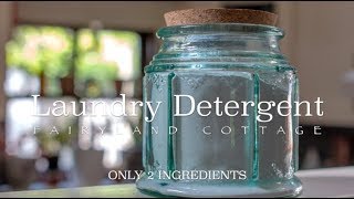 2 Ingredient Laundry Detergent  Zero Waste  Natural  Economical [upl. by Twitt]