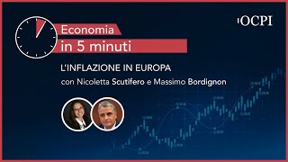 Economia in 5 minuti – L’inflazione in Europa [upl. by Aikemat]