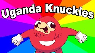 What is uganda knuckles The history and origin of do u know da wae memes [upl. by Yelak43]