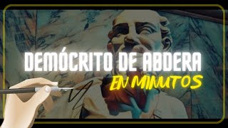 DEMÓCRITO DE ABDERA en minutos [upl. by Fauver]