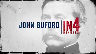 John Buford The Civil War in Four Minutes [upl. by Aramenta]