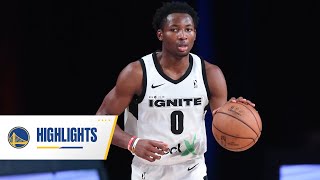 Warriors Draft Pick Jonathan Kumingas Season Highlights With G League Ignite [upl. by Hester]