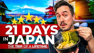 21 Days in JAPAN 🇯🇵 The Ultimate Travel Itinerary [upl. by Asira]