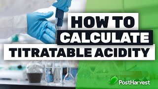 How To Calculate TITRATABLE ACIDITY  Food Analysis [upl. by Nauqe]