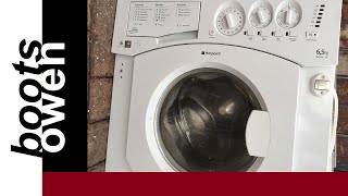 How to clean a Hotpoint Integrated washing machine filter [upl. by Lewap269]