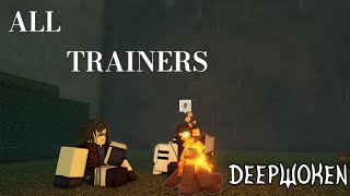 ALL ATTUNEMENT TRAINER LOCATIONS  Deepwoken Tutorial [upl. by Reede]