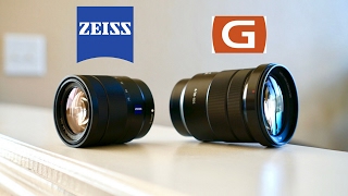 Zeiss 1670mm vs Sony 18105 G Lens Comparison [upl. by Sajovich]