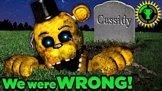 Game Theory FNAF Golden Freddy NOT What We Thought [upl. by Lasyrc]