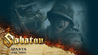 SABATON  Sparta Official Lyric Video [upl. by Noied]